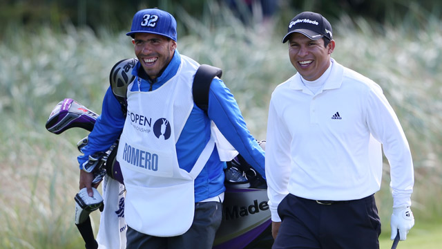 Soccer star Tevez' one-day stint as caddie provokes reaction from R&A