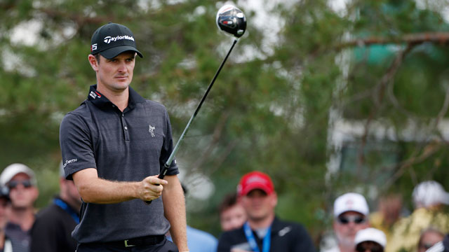 Justin Rose surges to three-shot lead at Memorial, Tiger Woods shoots 85
