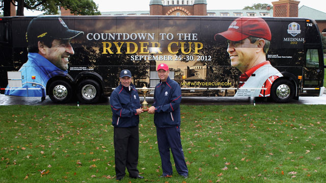 Captains convene at Medinah to mark one year to go to 2012 Ryder Cup