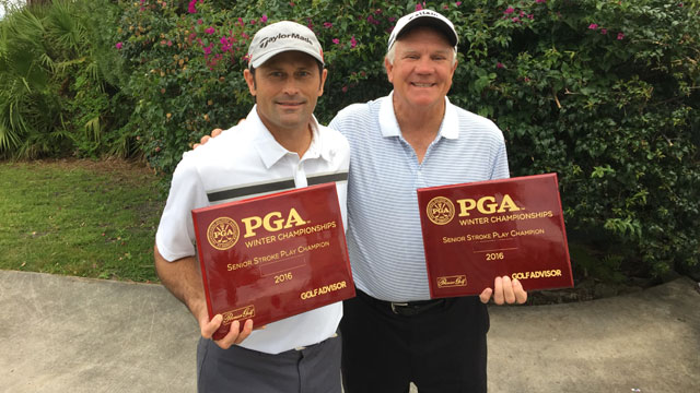 Erskine and Schneiter win PGA Sr. Stroke Play Championship titles