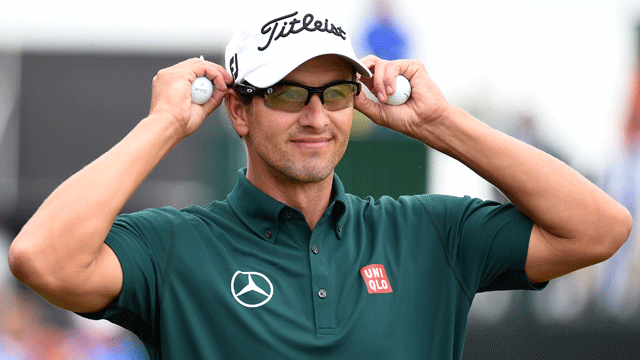 Adam Scott opens his year at Doral with new putter, caddie, daughter