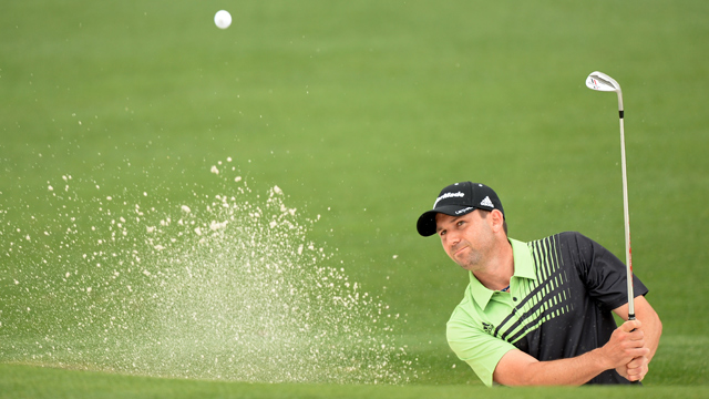Garcia and Leishman share lead after matching 66s in first round of Masters