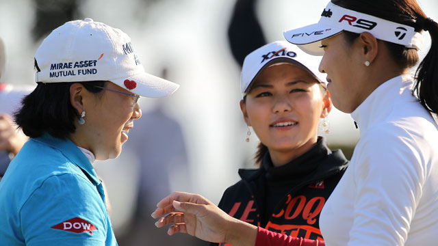 Shin shares Mizuno Classic lead with Baba, Pressel one behind after Day 1