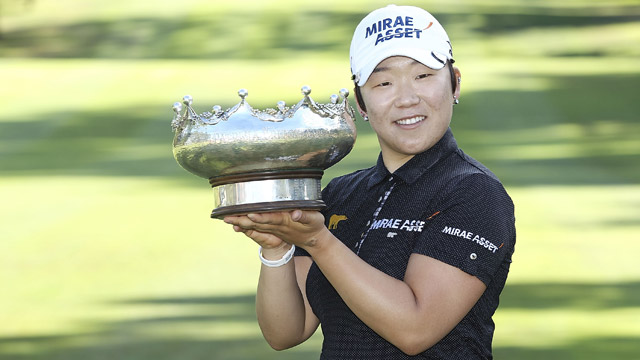 Shin wins Women's Australian Open, topping Ko and world No. 1 Tseng