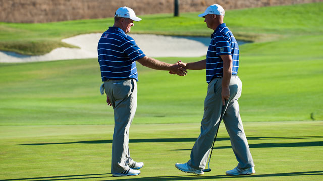 United States and Great Britain & Ireland are deadlocked at PGA Cup