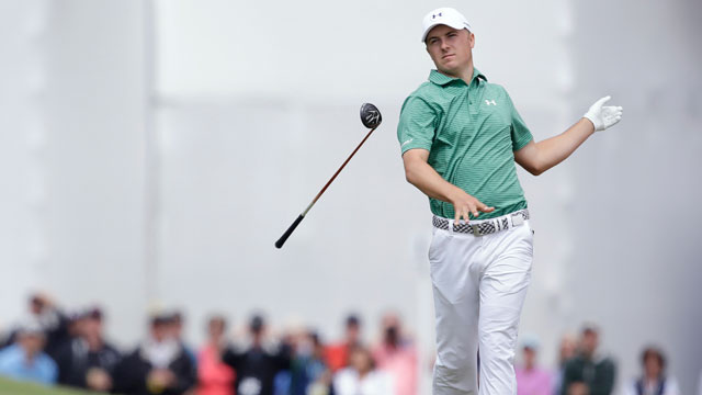 Local favorite Jordan Spieth loses his swing and is out of Dell Match Play