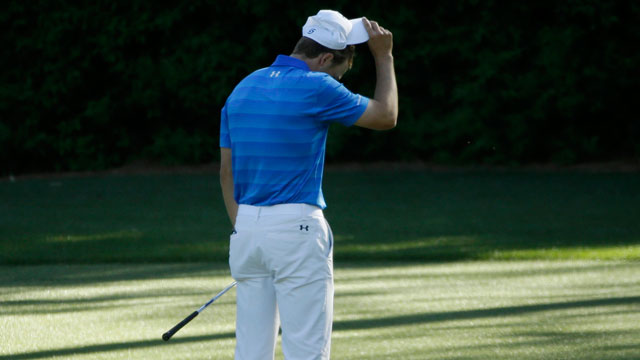 This one will hurt, says Jordan Spieth after Masters lead slips away