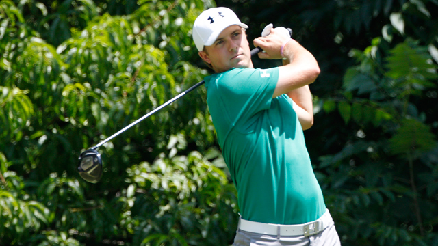 Jordan Spieth putting together rookie year similar to Woods and Bradley