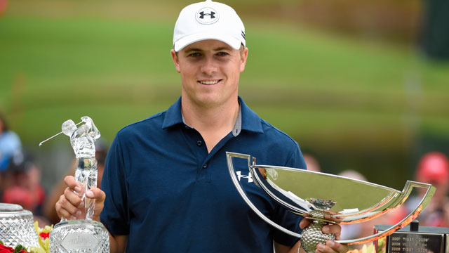 With two last trophies, Jordan Spieth ties a ribbon on a remarkable year