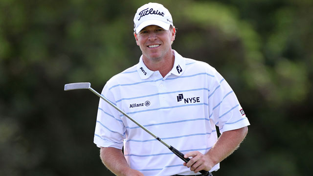 Stricker shoots 63, builds five-shot lead at Tournament of Champions