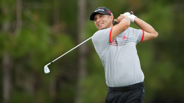 Three tied for lead after tough conditions at opening round of PGA Tournament Series presented by GolfAdvisor