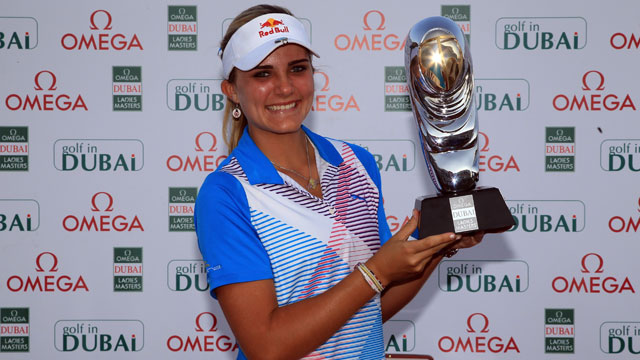 Thompson sets two-tour age record with victory at Dubai Ladies Masters