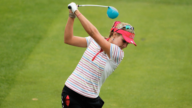 Lexi Thompson leads Lorena Ochoa Invitational by one after third round