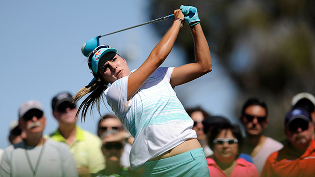 Lexi Thompson gets back to work after a whirlwind month