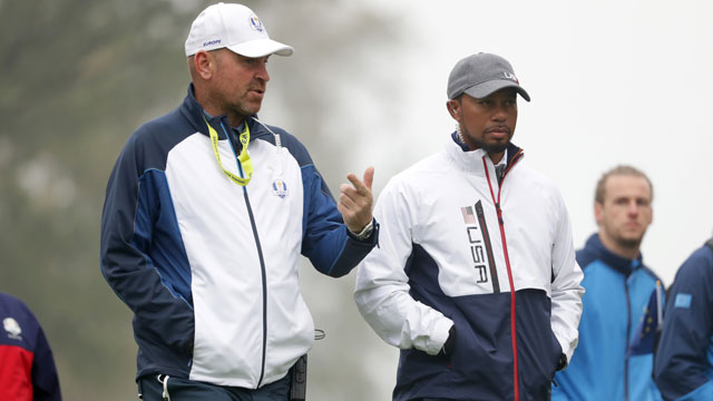 When Ryder Cup captain Thomas Bjorn tamed Tiger Woods