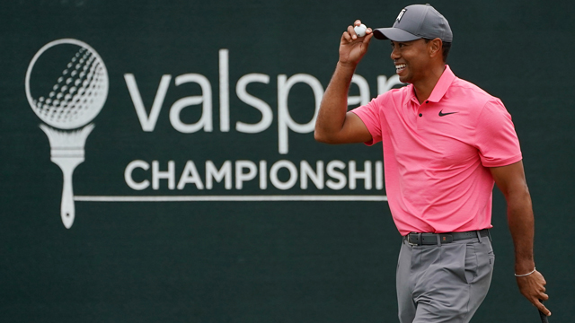 Tiger Woods comes up just short, finishes second at Valspar Championship