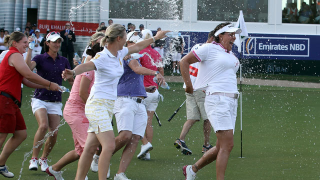 Tinning grabs Dubai Ladies Masters win, heads off to retirement in style