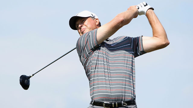 Tway cards seven birdies, holds onto one-shot lead at Hickory Classic