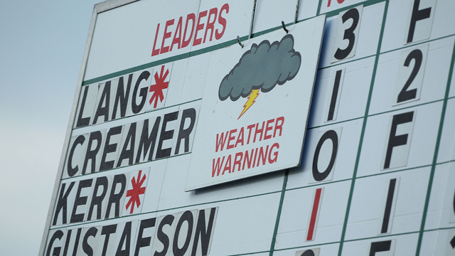 Rain delays more second-round play until Saturday at U.S. Women's Open