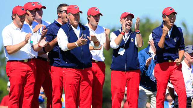 United States leads Walker Cup 8-4 over Britain-Ireland after first day