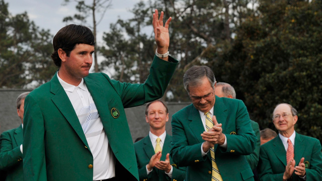 Bubba Watson uses green jacket to say thanks, raise money for charity