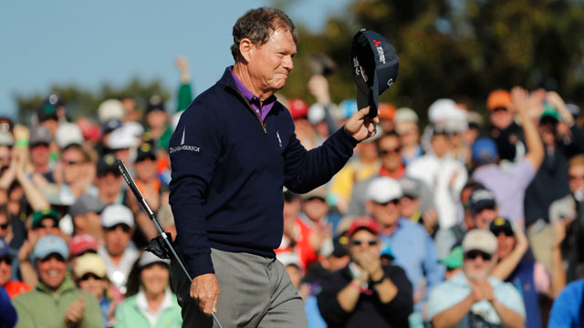 Tom Watson misses cut to end Masters career, done in by length