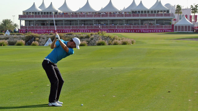 Wood steps out to three-shot lead after third round of Qatar Masters