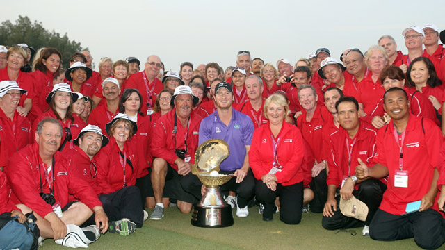 Wood wins Qatar Masters with eagle at 18th to deny Garcia and Coetzee