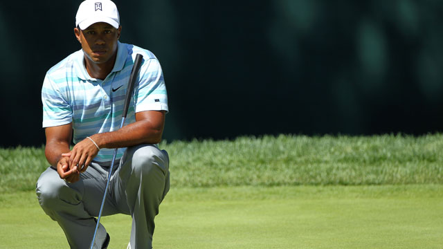 Woods struggles during second round at Barclays, Mickelson misses cut