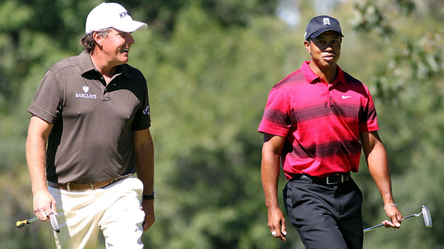 Woods-Mickelson pairing likely to outshine pairing of world's top three