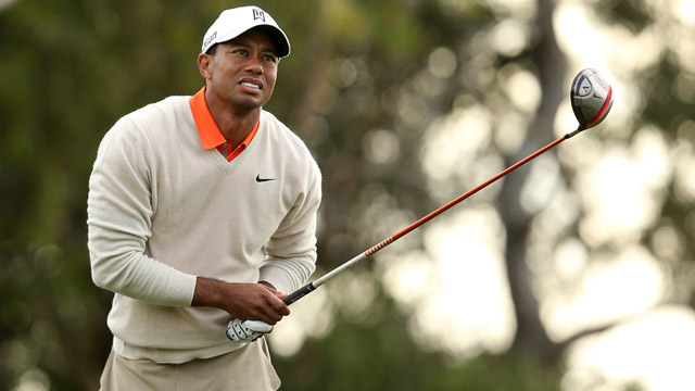 Tiger Woods plays practice round at Augusta, still unsure about Masters