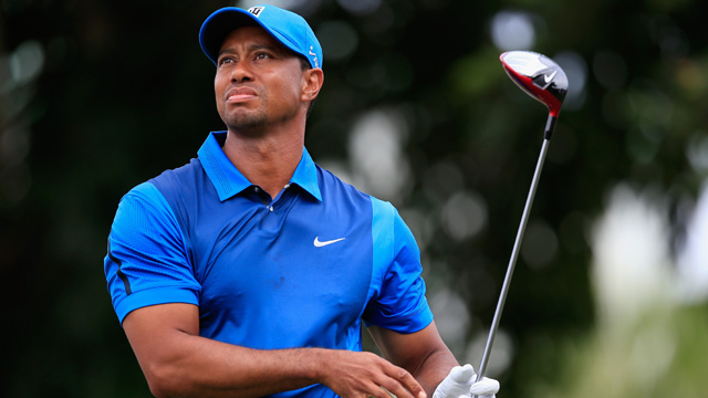 Tiger Woods ahead of schedule and in no pain at Quicken Loans National