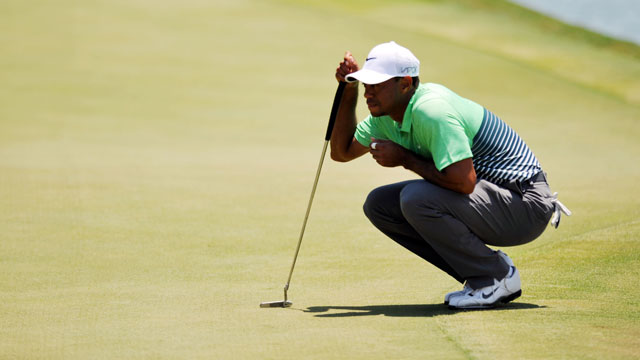 Tiger Woods spends two days of U.S. Open practice at Chambers Bay