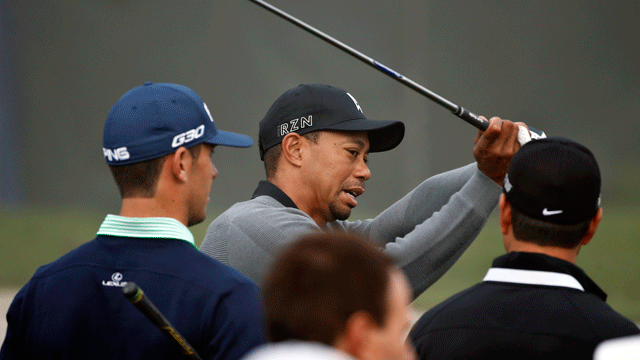 Tiger Woods, at Farmers Insurance Open, already aiming for Masters