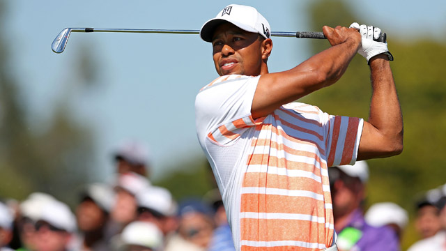 Woods leads by two shots at Doral after 17 birdies in his first two rounds